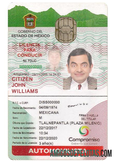 Modelo MÉXICO ID Versão 2
